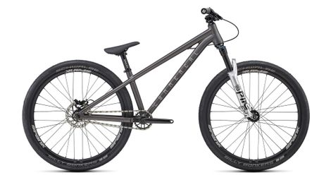 Velo de dirt commencal absolut rs single speed 26 gris slate