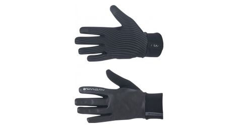 Guantes largos northwave active reflex negro/reflector