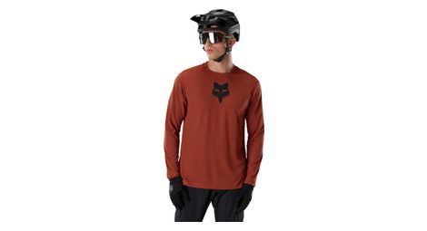 Maillot Manches Longues Fox Ranger Fox Head Orange Homme
