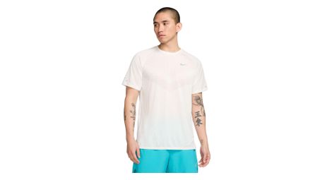 Maillot de manga corta nike stride beige para hombre