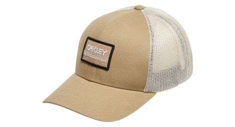 Casquette oakley b1b hdo patch trucker beige
