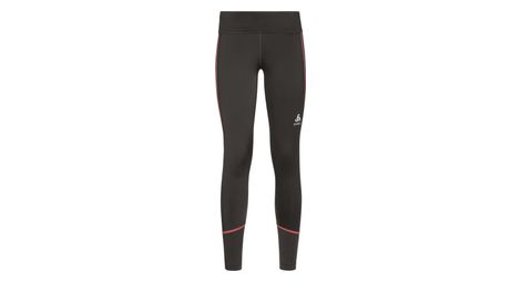 Mallas largas para mujer odlo god jul negro rojo