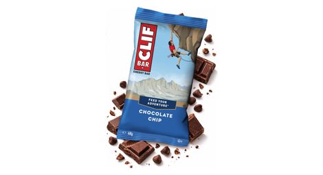 Barre énergétique Clif Bar Pépites de chocolat - 68g