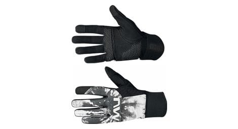 Guantes largos northwave fast gel reflex negro/reflector