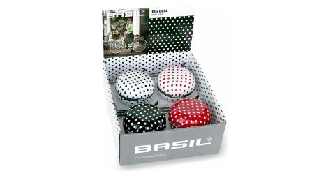 Bicycle bell ding-dong ø80mm big-bell 'polkadot' (4