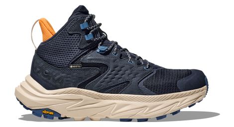 Zapatillas de senderismo hoka anacapa 2 mid gtx azul/beige hombre