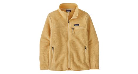 Chaqueta polar de mujer patagonia retro pile yellow