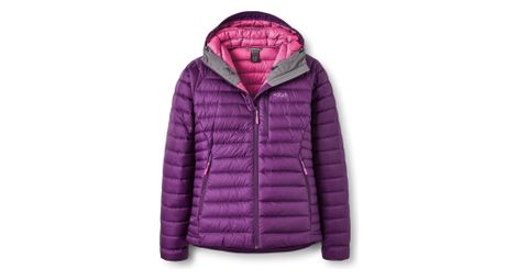 RAB Microlight Alpine Daunenjacke Violett Frau