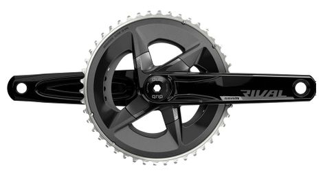 Crankstel sram rival d1 dub 46-33 tanden 2x12v (zonder behuizing) zwart