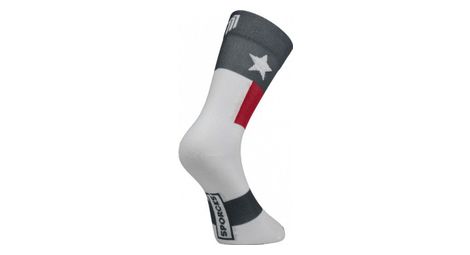 Chaussettes sporcks big star blanc
