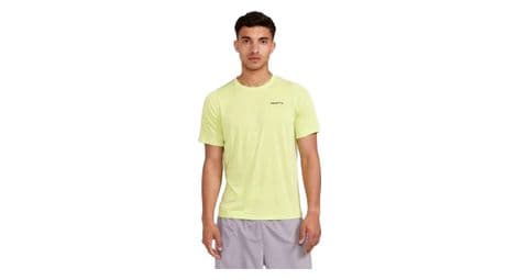 Craft core essence bi-blend short sleeve jersey yellow