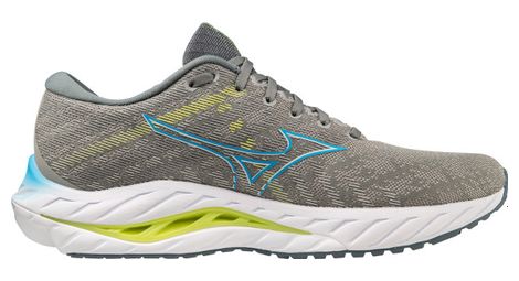 mizuno wave inspire 19 laufschuh grau blau