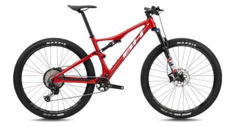 Bh lynx race lt 3.5 shimano deore xt 12v 29'' roja/blanca bicicleta de montaña todo terreno con suspensión m / 165-177 cm