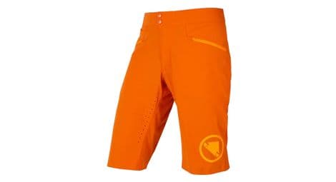 Pantalones cortos endura singletrack lite naranja cosecha s