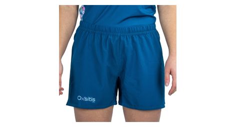 Oxsitis 140.6 pantaloncini da corsa unisex blu xs