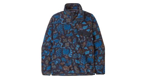 Pull polaire patagonia lightweight synchilla snap-t bleu