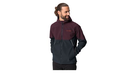 vaude qimsa violet men s softshell jacket