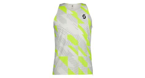 Canotta Scott RC Run Uomo Grigio/Giallo