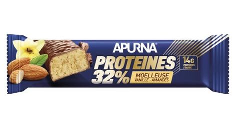 Barretta proteica Apurna Morbida alla vaniglia e mandorla - 45 g
