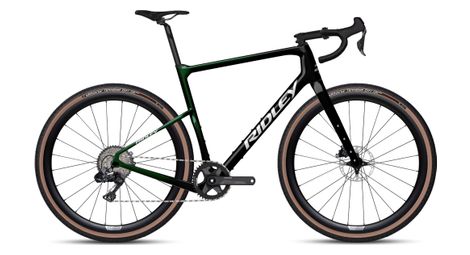 Gravel bike ridley kanzo adventure shimano grx di2 11v 700 mm green stellar black| t.l 186-194cm | prodotto rigenerato