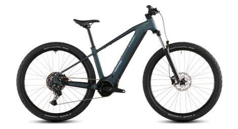 Vtt électrique semi-rigide cube reaction hybrid one 600 shimano 10v 600 wh bosch 100 nm 27.5 vert royal 2026