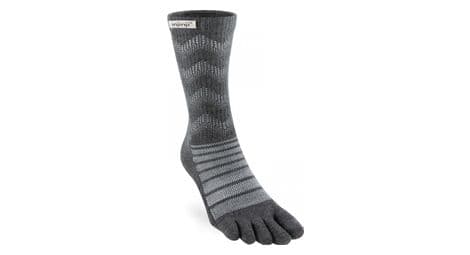 Chaussettes à orteils polyvalente outdoor midweight crew wool unisexe