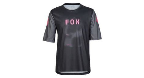 Maillot manches courtes fox ranger taunt enfant noir