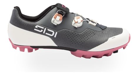 Chaussures VTT Sidi Dominator X Gris/Blanc Femme