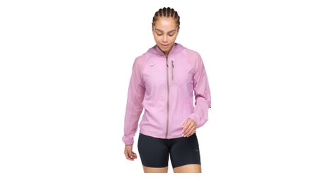 Veste coupe-vent Hoka Skyflow Rose Femme