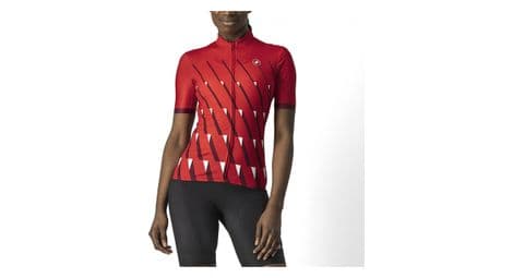 Maglia castelli pendio rosso bordeaux