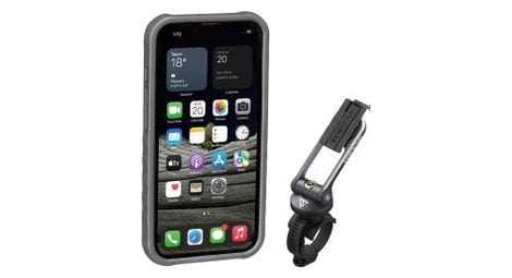 Support et protection smartphone topeak ridecase apple iphone 13 pro noir