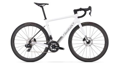 Vélo de Route Wilier Triestina Garda Disc Miche SWR Evo 40 Sram Rival AXS 12V 700 mm Blanc 2026