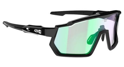 Gafas azr kromic pro race rx negras / lente fotocrómica verde iridiscente