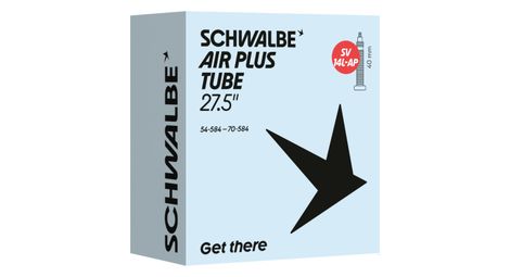 Chambre à Air Schwalbe Air Plus Tube 14L-AP 27.5'' Presta 40 mm