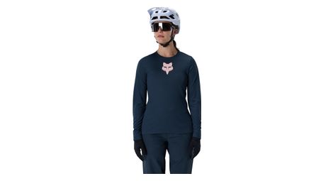 Maillot Manches Longues Fox Ranger Fox Head Bleu Femme