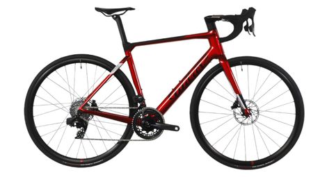 Bicicleta de Carretera Eléctrica Híbrida Wilier Triestina Filante Sram Force eTap AXS 12S 236 Wh 700 mm Rojo Terciopelo 2024