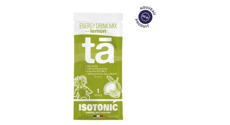 Boisson isotonique Ta Energy Drink Mix Isotonic Citron - 40g