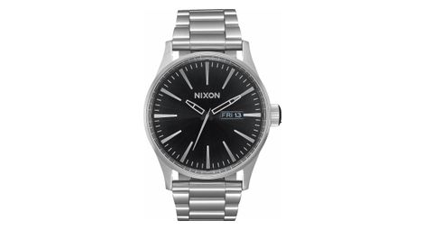 Nixon sentry steel grey/black unisex watch