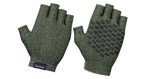 Gants courts tricotés gripgrab freedom olive