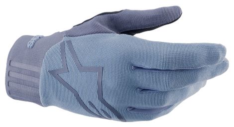 Gants longs alpinestars a dura bleu
