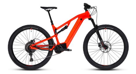 Rockrider e-expl 520 s microshift advent 10v 500wh 29'' helderrood 2024 volledig geveerde elektrische mountainbike