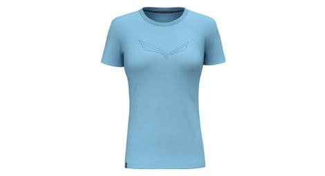 Camiseta salewa pure eagleframeazul para mujer