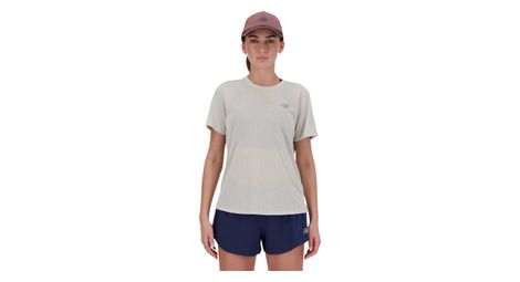 T-Shirt Running New Balance RC Essential Gris Femme