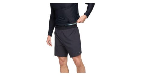 Short 2-en-1 hoka skyglide noir homme