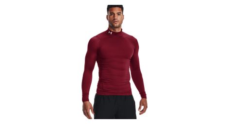 Maillot de compression under armour coldgear rouge homme
