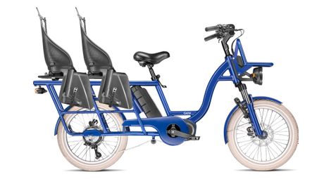 Vélo Cargo GAYA, L'Original Le Long, Majorelle, Pack Bébés