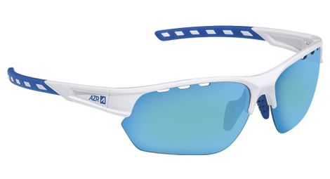 Lunette AZR IZOARD BLANCHE VERNIE BLEUE