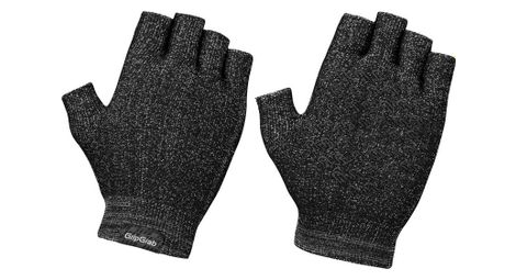 Gripgrab freedom gants doigts courts tricotés noir