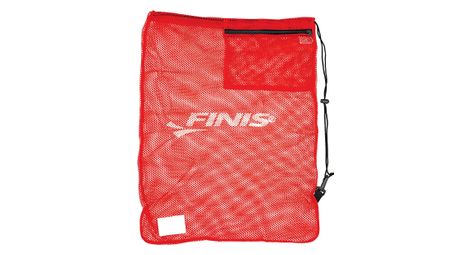 Bolsa de malla para equipo de natación finis rojo