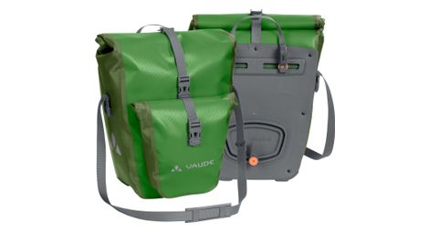 Paire de sacoches arriere vaude aqua back plus vert